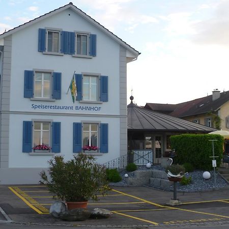 Hotel Speiserestaurant Bahnhof Güttingen Kültér fotó