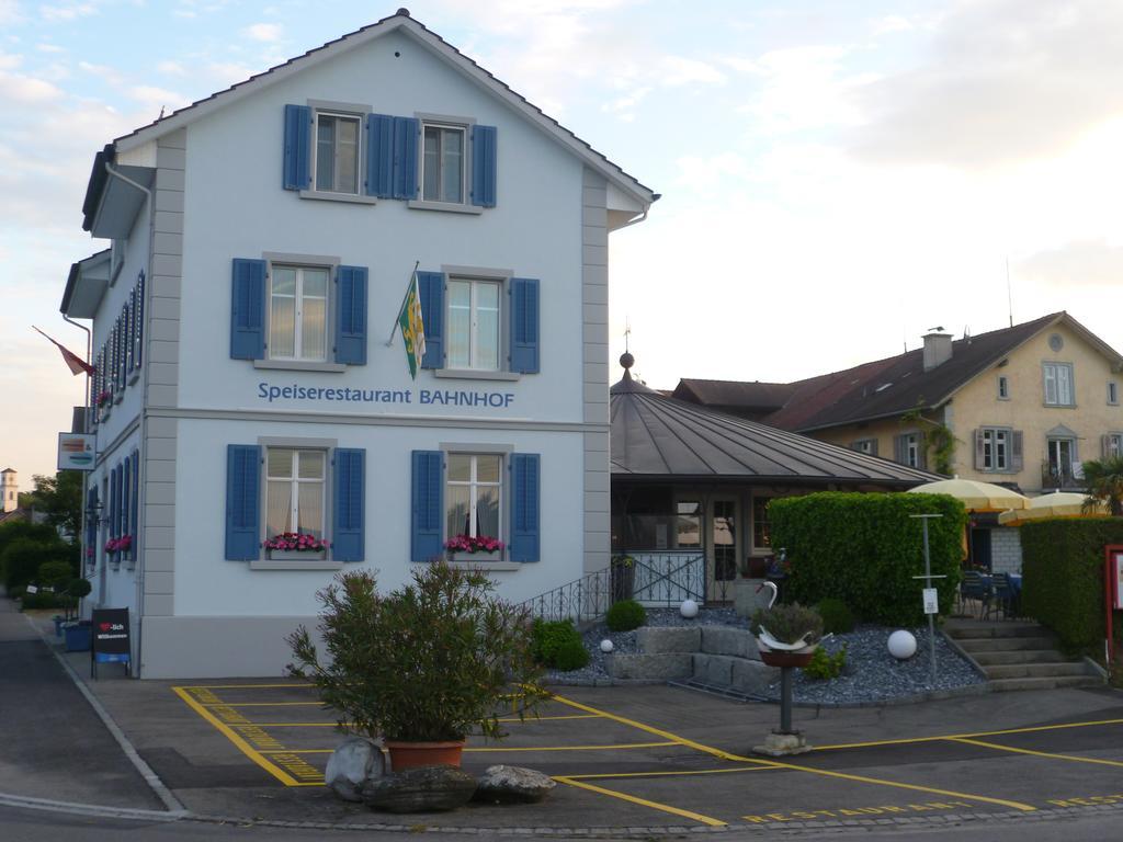 Hotel Speiserestaurant Bahnhof Güttingen Kültér fotó