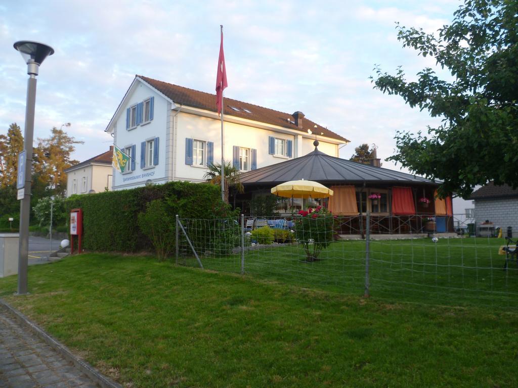 Hotel Speiserestaurant Bahnhof Güttingen Kültér fotó
